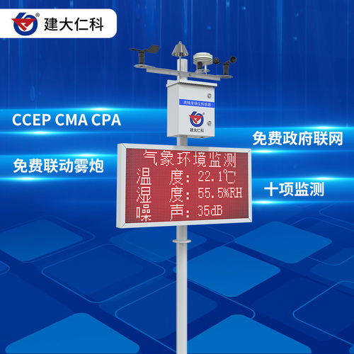 建大仁科 pm2.5揚塵監測 自動監控儀器