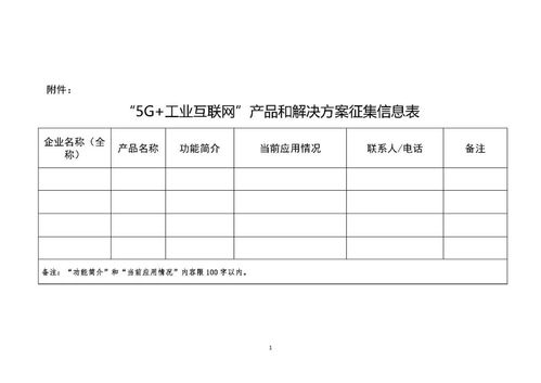 濟(jì)南 關(guān)于征集 5g 工業(yè)互聯(lián)網(wǎng) 產(chǎn)品及解決方案的通知